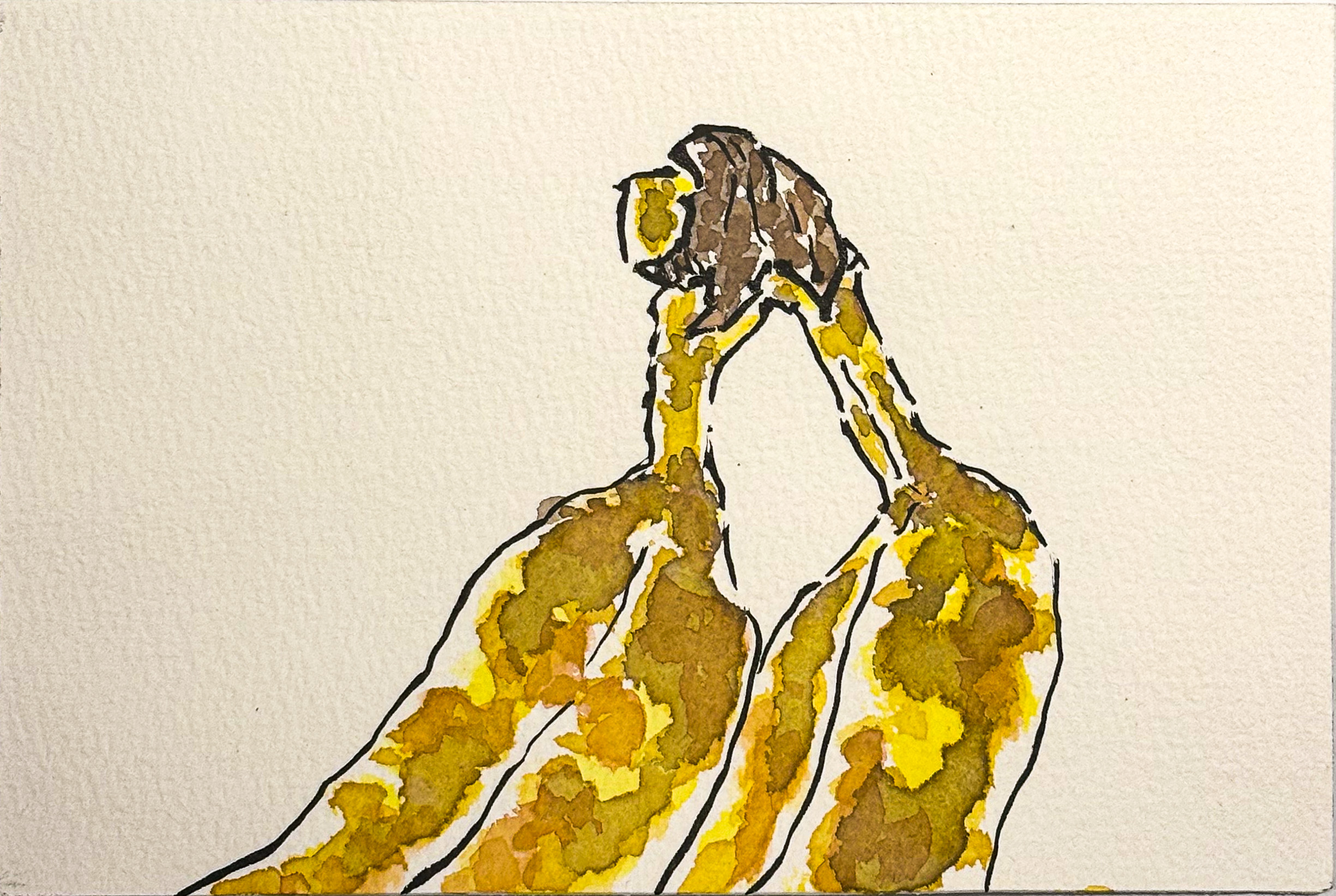 Etegami à personnaliser: bananes 1